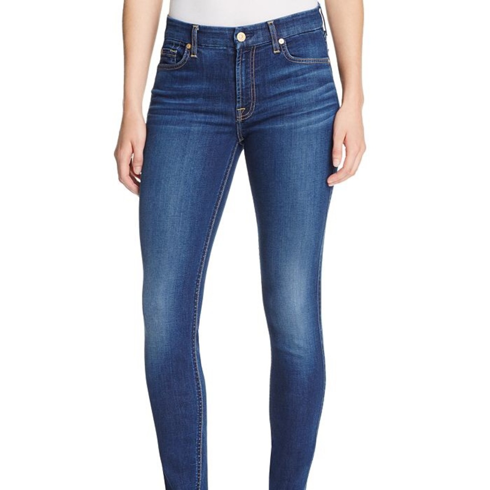 NWT 7 for all Mankind b(air) ankle skinny jeans